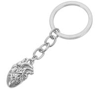 Cabilock Porte-clés En Métal En Forme De Cœur Pour À Main Idéal Trousseau De Clés De Médecin Pendentif Décoratif Raffiné