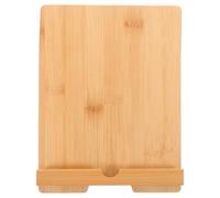 Cabilock Porte-menus Table Présentoir à Menus en Bambou, Support pour Cartes Papier, Visibilité sous Plusieurs Angles, pour Bureaux et Commerces