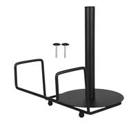 Cabilock Porte-paquet Support Pratique D'épicerie en Fer Noir Mural Grosse Capacité de Charge et Gain de Place pour Paquet en Rouleau en Magasin de Détail et Supérette