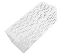 Cabilock Porte Parapluies Élégant Design Perforé Support de Rangement Intérieur pour Maison Seau à Parapluies Parfait pour Hall