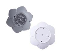 Cabilock Porte-Savon Fleur Silicone Douche Salle De Bain Cuisine Plateau à Savon Boîte à Savon