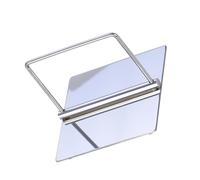 Cabilock Porte-Serviettes Attrayante, Antidérapant et Pratique en Acier Inoxydable Argenté Moderne Cuisine ou Chambre