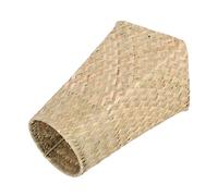 Cabilock Pot à Crayons En Paille Tissé Organiseur De Bureau Multifonctionnel 20 Cm x 12,5 Cm Décoration Vintage Pour Fleurs Séchées Pour Salon Et Bureau