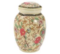 Cabilock Pot De Rangement Céramique Vintage Avec Couvercle Étanche Jarre à Thé Décorative Porcelaine Bleue Capacité Pour Stockage De Thé Et Aliments Secs