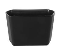 Cabilock Poubelle de Voiture Multifonctionnelle en Abs et Pu Noire, Résistante la Température Accès Main, pour Berlines et Camions