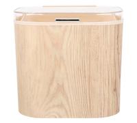 Cabilock Poubelle Murale à Fixer sur Porte sous Évier ou Placard Suspendue Gain de Place avec Couvercle pour Cuisine ou Salle de Bain