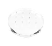 Cabilock Présentoir Transparent pour Embouts de Meulage Ongles Support Organisateur de Tête de Ponçage Manucure Rangement Pratique pour Accessoires Nail Art