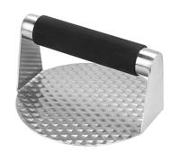Cabilock Presse à Hamburger en Acier Inoxydable Rond Outil de Fabrication de Galettes Accessoire Cuisine Antirouille pour Barbecue Compact et Pratique