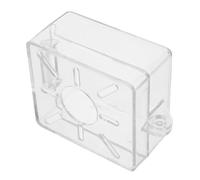 Cabilock Protection Transparente pour Interrupteur à Bouton-Poussoir 30Mm Ouverture en Croix Couvercle Étanche Anti-Poussière Compatible Plaques Murales Sécurité pour Usage Industriel