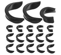 Cabilock Protections d'angle pour Table de Billard, Ensemble 3 Pièces, Doublures de Poche en Plastique Flexible, Accessoires de Réparation pour Trous de Billard, Usage Bar et