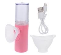 Cabilock Pulvérisateur Oculaire Hydratant Compact Rose Brumisateur Détachable, Humidificateur pour Yeux Secs et Soins Professionnels à Domicile et Voyage