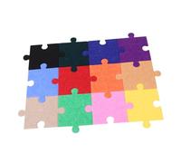 Cabilock Puzzle Mural Feutre Autocollant Panneau Décoratif Feutre Tableau Photo Mural Isolant Phonique Installation Rapide et Entretien Facile