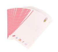 Cabilock Recharge Compatible Classeurs 6 Anneaux Colorée de Papier à Feuilles Mobiles 3pcs en Papier Perforé pour Prise de Notes Bureau Magasin