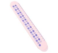 Cabilock Règle à Calcul pour Garçon et Filles Outil D'apprentissage des Mathématiques en Plastique Addition et Soustraction pour Maison et Maternelle