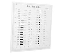 Cabilock Règle Inspection Apparence Mesure Précise Détection De Rayures Outil De Mesure Tableau De Défauts Inspection De Haute Précision Film De Transparent Outil Pour Application