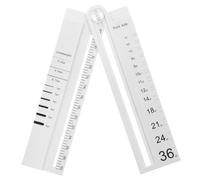 Cabilock Règle Multifonctionnelle avec Rapporteur Outil de Mesure Angle pour Dessins et Constructions Précision pour Designers et Bureaux