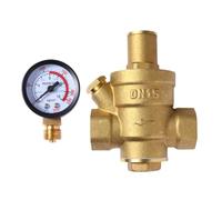 Cabilock Régulateur de Pression D'eau Soupape de Régulation de Pression D'eau en Laiton Dn15 Pn1.6 Protège Filtre et Tuyau pour Camping et Débit Trop Rapide