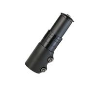 Cabilock Rehausseur de Potence VTT Réglable en Alliage D’Aluminium Noir | Tube de Direction pour Fourche, Haute Ténacité, Fixation Stable, Accessoire Vélo Compatible Vtt