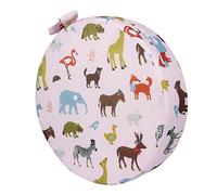 Cabilock Rehausseur Détachable et Rond Chaise de Garçon Coussin Filles pour Rose Confortable Housse en Coton, pour Chaise de Salle à Manger