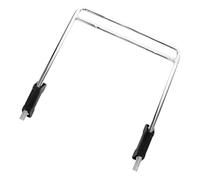 Cabilock Repose-Pieds Réglable pour Chaise de Bureau 37 Cm en Acier Inoxydable et Fer, Coussin Confortable Ergonomique, Support D’Extension Pratique pour Usage Bureau et Maison