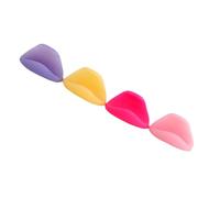 Cabilock Repose-Pouce en Silicone pour Flûte Protège-Doigts Souple et Confortable Lot de 4 Pièces Couleur Aléatoire Accessoire pour Instruments à Vent Soulage Couleur Aléatoire