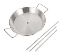 Cabilock Rôtissoire Verticale en Acier Inoxydable Trois Broches Amovibles | Cadre Stable et Bac Collecteur Inférieur, Format Portable pour Canard ou Oie Moyenne, Pique-niques et Feu de Camp