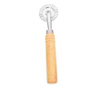 Cabilock Roulette à Pâte Alliage pour Pizza et Biscuits à Treillis Manuel pour Pâtisserie Outil de Découpe Multifonction pour Pâte à Tartelettes et Pizza