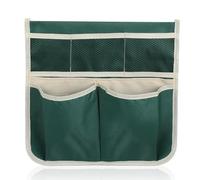 Cabilock Sacoche Porte Outils pour Genouillère en Tissu Oxford 600d Vert Grosse Capacité et Possibilité Suspendre sur Chariot pour Jardinage Confortable