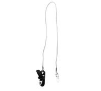 Cabilock Sangle de Sécurité Protège-cou Suspendu en Nylon et Silicone Blanc, Design Simple Utilisation Facile pour Appareil Auditif Personnes Âgées