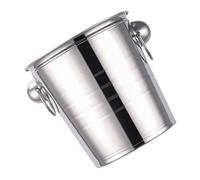 Cabilock Seau à Glace Acier Inoxydable Portable Refroidisseur De Bouteilles pour Parties Et Événements Pratique Et Élégant pour Vin Bières Et Boissons