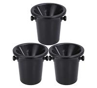 Cabilock Seau À Glace Et Crachoir De Dégustation De Vin Baril en Plastique 8.27In X 7.87In X 7.87In pour Fêtes Bars Et Caves À Vin