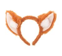 Cabilock Serrage-tête Oreilles de Renard en Fausse Fourrure Taille Unique Bandeau Confortable pour Filles Fêtes Cosplay Halloween