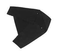 Cabilock Serviette Rafraîchissante à Capuche Noire pour Sport, Voyage | Tissu Technique et Nylon, Coupe Poncho Bouton, Protection Uv, Visage et Cou, Hommes et Femmes