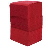 Cabilock Serviettes de Cocktail Confortables à Utiliser Rouges Lot de 150 en Papier Jetables Élégantes pour Restaurants Occidentaux et Soirées Vin