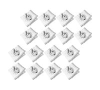 Cabilock Serviettes en Papier Élément Pratique et Artistique Notes de Musique Blanches Décoratives 60 pour Fête pour Décoration de Dessert ou Soirée Musicale