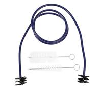 Cabilock Set de 3 brosses de nettoyage pour en plastique protecteur, petit kit efficace pour instruments à vent