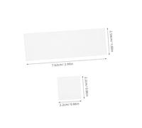 Cabilock Set de Lames et Verres Couverture pour Microscope Verre Clair Kit Complet pour Laboratoire Biologie et Analyse Observation Précise et Rangement Facile