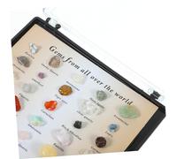 Cabilock Set de Minérales Naturelles Décoratives Ornements de Bureau Irreguliers de Échantillons pour Décoration et Collection