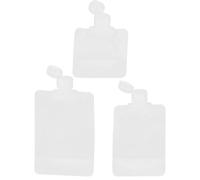 Cabilock Set de Pochettes de Voyage pour Lotion et Crème Visage Semi-transparent Mat avec Entonnoir et Étiquettes Autocollantes Réutilisables pour Articles de Toilette