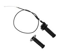 Cabilock Set de Poignées Accélérateur pour Atv Grip Antidérapant Abs Câble de Gaz Poignée Rotative Confortable et Résistante Accessoire de Remplacement pour Guidon de Cyclisme