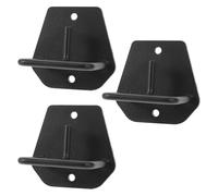 Cabilock Sets de Ancrages Muraux en Métal Support Polyvalent et Gain de Place Lot de 3 pour Élastiques de Résistance pour Entraînement à Domicile Salle de Gym