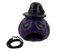 Cabilock Sifflet De Mort Véritables Cris Citrouille d'halloween Cris Humains Forts pour Costumes Et Farces d'halloween Violet