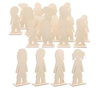 Cabilock Silhouettes en Bois Brut pour Loisirs Créatifs 40 Pièces de Tranches de Bois Naturel à Peindre pour Chambre D’Garçon et Filles Bords Lisses Bricolage et Activités Manuelles