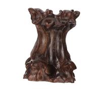 Cabilock Socle Bois Sculpté Premium pour Présentation de Cristaux et Boules Support Décoratif et Léger Base Artisanale Naturelle et Écologique Usage Polyvalent pour Sculpture et Cristal