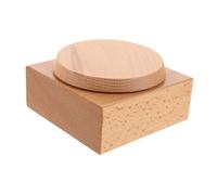 Cabilock Socle de boîte à Musique Fournitures de projets de Bricolage Cadeaux pour Base de Bricolage Brun