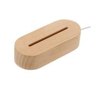 Cabilock Socle LED pour Veilleuse Nocturne Base Lumineuse Carrée Compacte Support Affichage pour Cristal et Bijoux Lampe de Chevet Décorative pour Chambre et Bureau