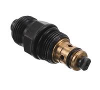 Cabilock Soupape de Décharge de Pression pour Élévateur Hydraulique Voiture, Vanne en Métal Noir 62mm Longueur 20mm Filetage, pour Maintenance de Machines de Levage