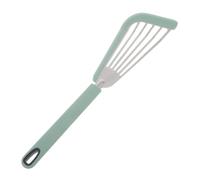 Cabilock Spatule à Poisson Ustensile Cuisine Polyvalent Bord en Silicone en Acier Inoxydable Résistant à Haute Température pour Cuisson Plaque et Friture Facile