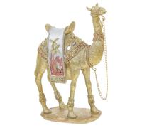 Cabilock Statue De Dromadaire Résine Décoration pour Maison Sculpture Artisanale pour Bureau Jardin