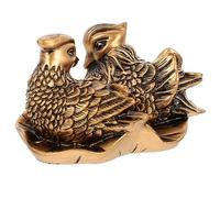 Cabilock Statue de Mandarin Feng Shui Couples Chinois Mandarin Artware Sculpture en Résine de Bureau